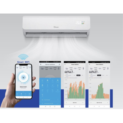 Придбати Кондиціонер гібридний сонячний DEYE DWGA21-ACDC BLW-09KR2(EU) 2.7 кВт з додатковою знижкою