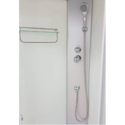 Душовий бокс с низким поддоном Veronis BN-1-90 стекло прозрачное 90x90x215