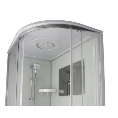 Душовий бокс с низким поддоном Veronis BN-3-120 R стекло прозрачное 120x80x220