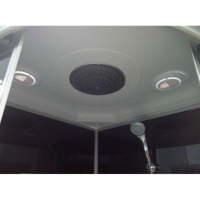 Душовий бокс с высоким поддоном ATLANTIS AKL 50P ECO XL стекло матовое 90х90х225