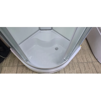 Душовий бокс з середнім поддоном ATLANTIS AKL 30 TM XL стекло матовое 90х90х215