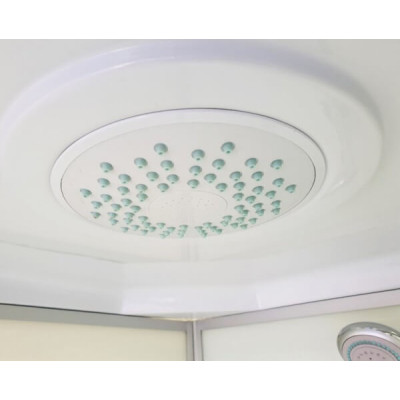 Душовий бокс с низким поддоном ATLANTIS AKL 50PT ЕСО стекло матовое 90х90х220