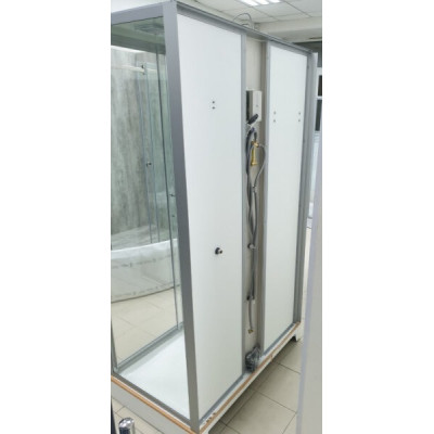 Купити не дорого Гідромасажний бокс з низьким піддоном Veronis BN-5-52 white скло прозоре 120х80х215