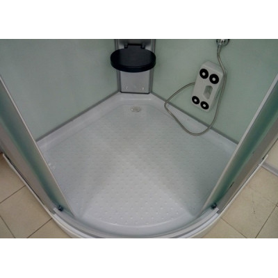 Гидромассажный бокс с низким поддоном ARTEX BLT 120-00 XL стекло матовое 120х120х220