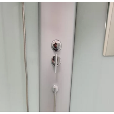 Душовий бокс с низким поддоном GM 918.1 стекло матовое 100х100х215