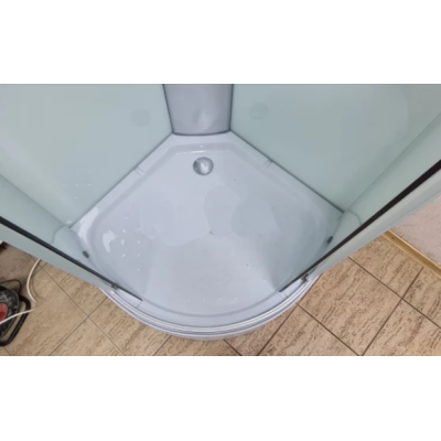 Душовий бокс с низким поддоном GM 918.1 стекло матовое 100х100х215