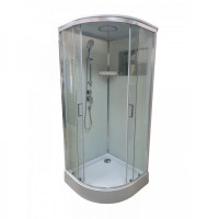 Душовий бокс з низьким піддоном Veronis BN-3-99 скло прозоре 90x90x220