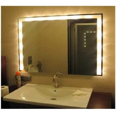 Зеркало прямоугольное с LED подсветкой TRIO BLISS в размере 50х50см и под заказ