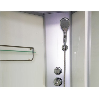 Душовий бокс с низким поддоном Veronis BN-1-90 стекло прозрачное 90x90x215