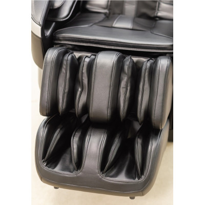 Не дорого массажное кресло MANZOKU Easy Black чёрное для роста до 190см и весом до 130кг