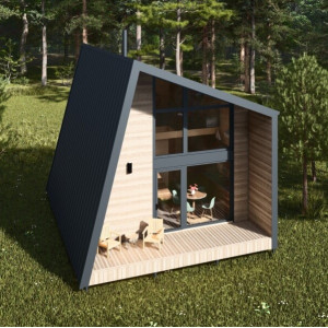 Домокомплект каркасного будинку FREYA площєю 68 м2