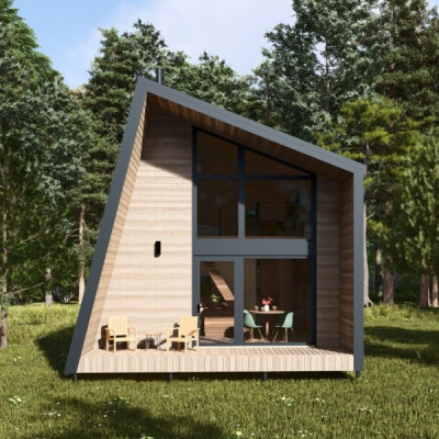 Купити домокомплект каркасного будинку ФРЕЯ площєю 68 м2