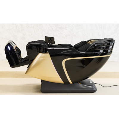 Масажне крісло XZERO LX200 Black 2 каретки чорне для росту до 190см та вагою до 140кг