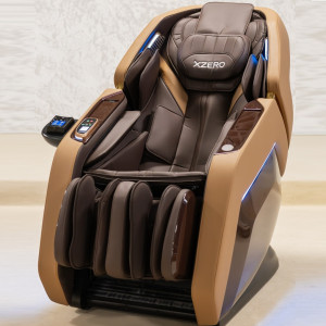 Масажне крісло XZERO LX 1 Вендингове коричневе для ваги до 140кг