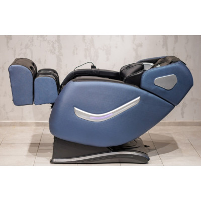Масажне крісло XZERO Y9 SL Premium BLUE сине для росту до 195см та вагою до 140кг