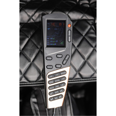 Масажне крісло XZERO Y9 SL Premium BLUE сине для росту до 195см та вагою до 140кг