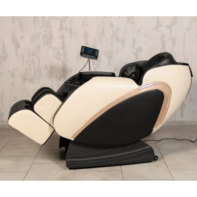 Не дорого Массажное кресло XZERO X10 SL WHITE-BLACK чёрно-белое для роста до 185см и весом до 120кг