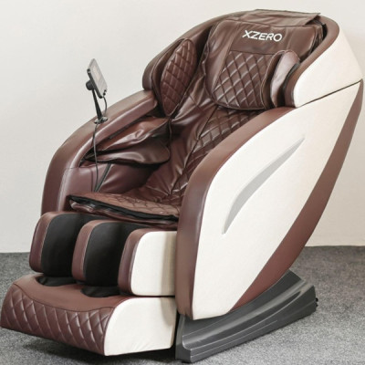 Не дорого Массажное кресло XZERO X11 SL White&Brown