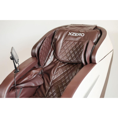 Не дорого Массажное кресло XZERO X11 SL White&Brown