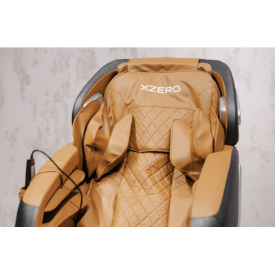 Не дорого Массажное кресло XZERO Y9 SL Premium BLACK-BROWN черно-коричневый для роста до 195см и весом до 140кг