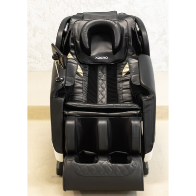Не дорого Массажное кресло XZERO X12 SL Premium Black&White черно-белое для роста до 190 см и весом до 130 кг