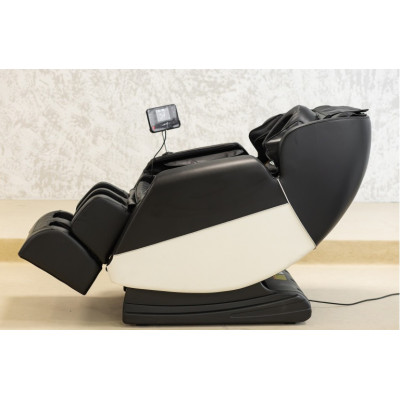 Не дорого Массажное кресло XZERO X12 SL Premium Black&White черно-белое для роста до 190 см и весом до 130 кг