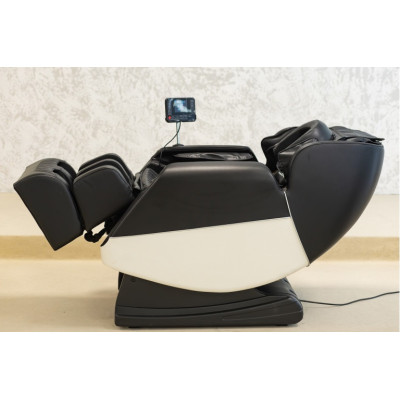 Не дорого Массажное кресло XZERO X12 SL Premium Black&White черно-белое для роста до 190 см и весом до 130 кг