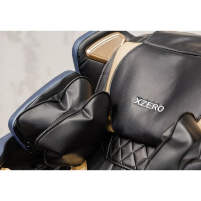 Масажне крісло XZERO Y19 SL PREMIUM BLUE сине для росту до 185см та вагою до 130кг
