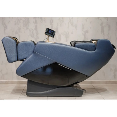 Масажне крісло XZERO Y19 SL PREMIUM BLUE сине для росту до 185см та вагою до 130кг