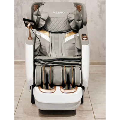 Не дорого Массажное кресло XZERO X16 SL Premium WHITE белое для роста до 185см и весом до 130кг