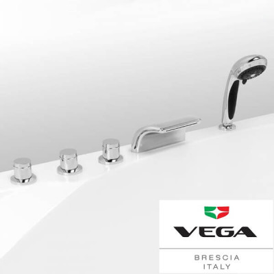 Змішувач на борт ванни VEGA NIAGARA водоспад