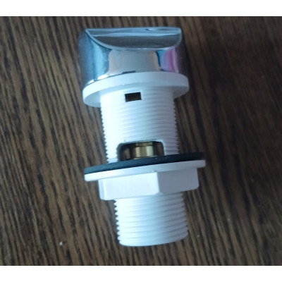 Регулятор повітря ДЮНА метал хром