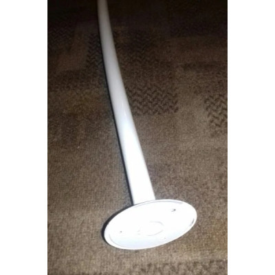 Карниз душевой нержавейка для ванны или поддона с покраской под заказ