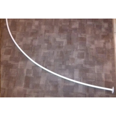 Карниз душевой нержавейка для ванны или поддона с покраской под заказ