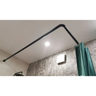 Карниз душевой нержавейка для ванны или поддона с покраской под заказ