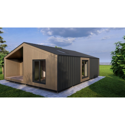 Купить домокомплект каркасного дома Lagom площадью 92 м2