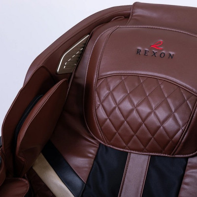 Масажне крісло REXON BROOKLYN BROWN для росту до 190см та вагою до 130кг Масажне крісло REXON BROOKLYN BROWN для росту до 190см та вагою до 130кг
