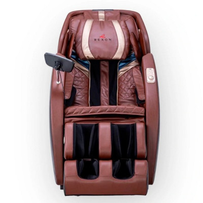 Массажное кресло REXON ENVISION 4D BROWN для роста до 195см и веса до 130кг