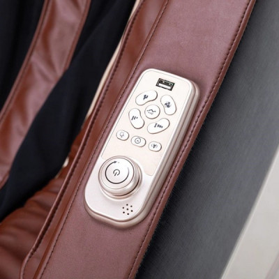 Массажное кресло REXON ENVISION 4D BROWN для роста до 195см и веса до 130кг