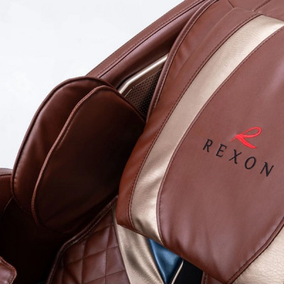 Массажное кресло REXON ENVISION 4D BROWN для роста до 195см и веса до 130кг