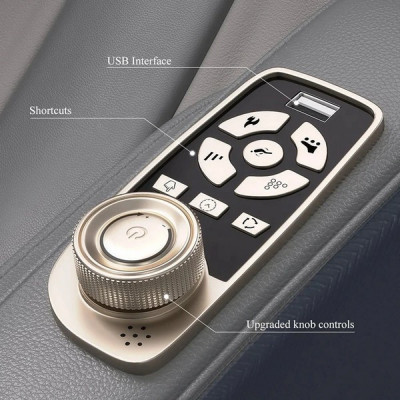 Массажное кресло REXON HELIOS 4D GRAY для роста до 190см и веса до 130кг