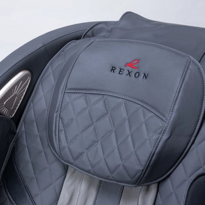 Массажное кресло REXON HELIOS 4D GRAY для роста до 190см и веса до 130кг