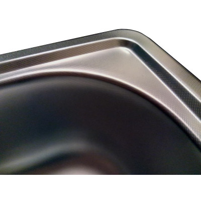 Кухонная мойка нержавеющая сталь толщиной 0,8 мм Romzha Sims Textura