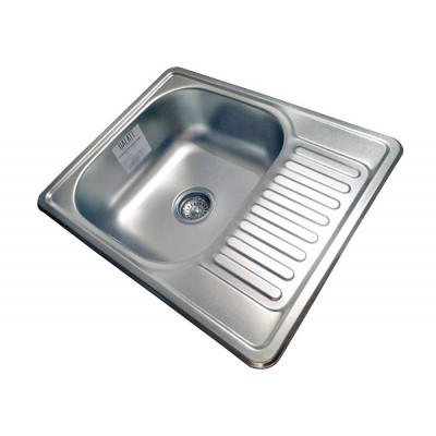 Кухонная мойка нержавеющая сталь толщиной 0,8 мм Romzha Sims Textura