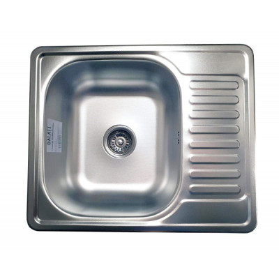 Кухонная мойка нержавеющая сталь толщиной 0,8 мм Romzha Sims Textura