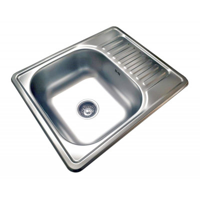 Кухонная мойка нержавеющая сталь толщиной 0,8 мм Romzha Sims Textura