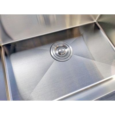 Кухонная мойка нержавеющая сталь толщиной 1.2 - 3 мм Romzha Arta U-530