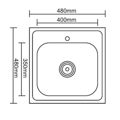 Кухонная мойка нержавеющая сталь толщиной 0,6 мм Romzha Fifika Textura Кухонная мойка нержавеющая сталь толщиной 0,6 мм Romzha Fifika Textura