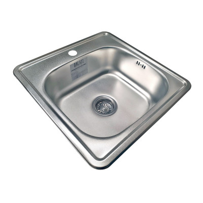 Кухонная мойка нержавеющая сталь толщиной 0,6 мм Romzha Fifika Textura Кухонная мойка нержавеющая сталь толщиной 0,6 мм Romzha Fifika Textura