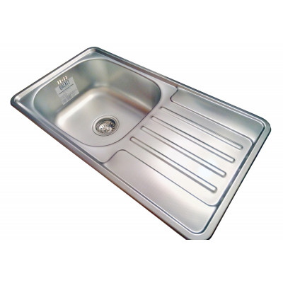 Кухонная мойка нержавеющая сталь толщиной 0,8 мм Romzha Milana Textura